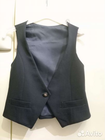 Школьная форма для девочки 134 синяя