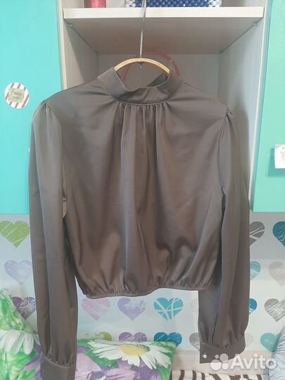 Кожаный сарафан женский 42