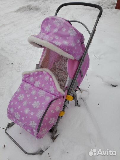 Коляска санки