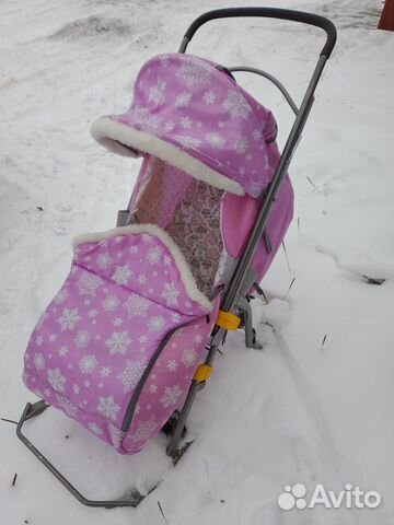 Коляска санки