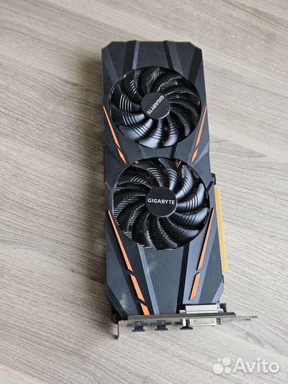 Видеокарта gtx 1060 6gb Gigabyte