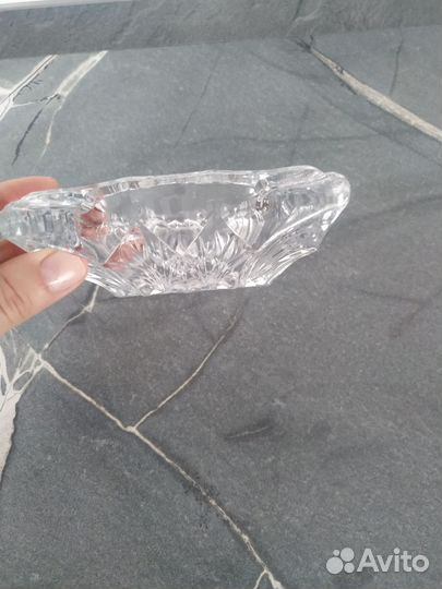 Хрустальная пепельница