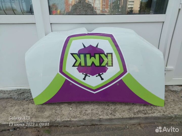 Капот renault logan 2