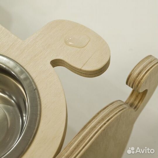 Кормушка для особенных кошек и собак двойная