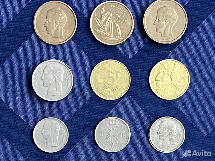 Монеты Бельгии