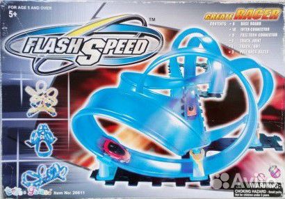 Машинки трек Flash Speed Crazy Racer Toysgames