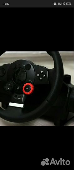 Игровой руль logitech driving force gt