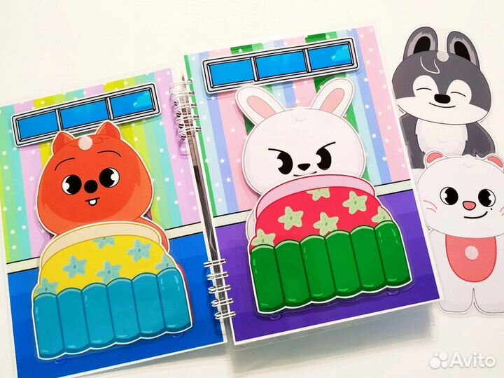 Развающий альбом stray kids skzoo