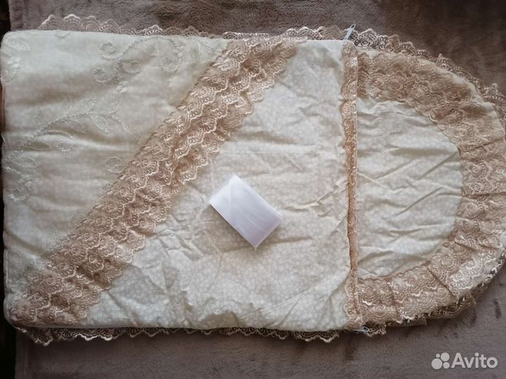 Детский конверт на выписку летний