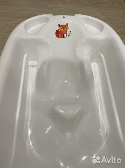 Ванночка для купания с горкой