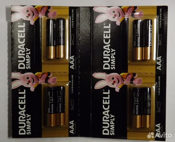 Батарейки Alkaline LR03 LR06