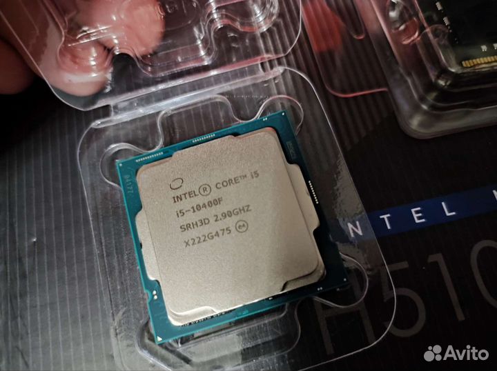 Intel core i5 10400f/ MSI h510m/DDR4-8gb/SSD-128gb