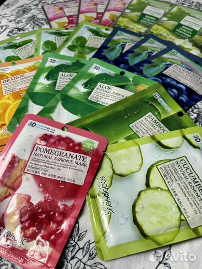 Корейские маски крема и пенка