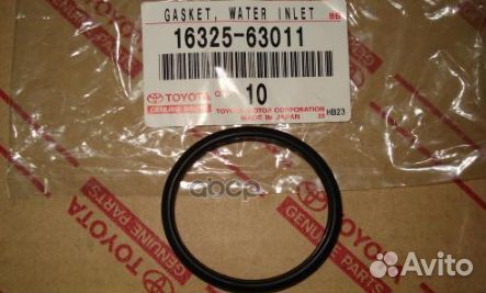 Прокладка термостата toyota A,S,E,C,Y-серии 163
