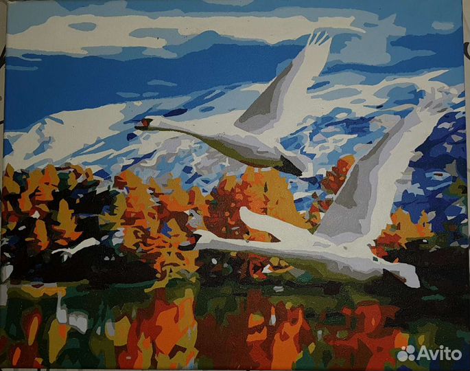 Картина холст акрил