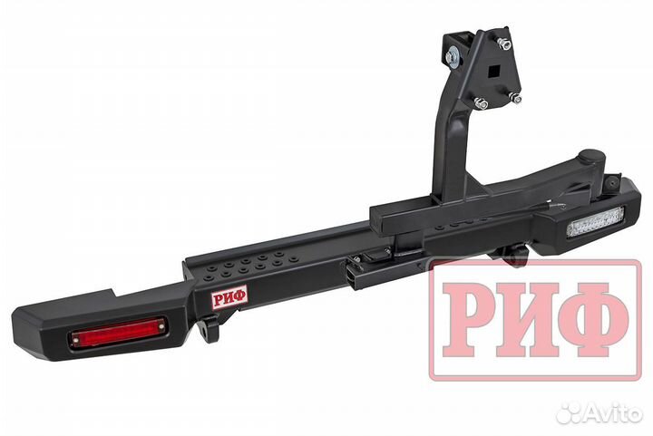 Силовой бампер риф задний УАЗ Хантер, лифт 65мм