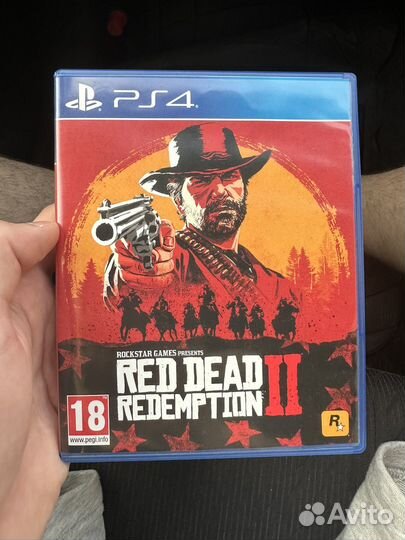 Red dead redemption 2 ps4 диск