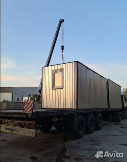 Продаем бытовки бу с окнами