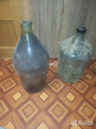 Стеклянные бутыли 20л