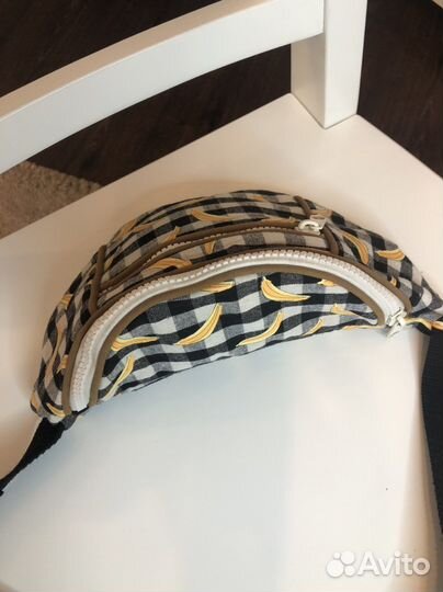 Сумка-бананка zara