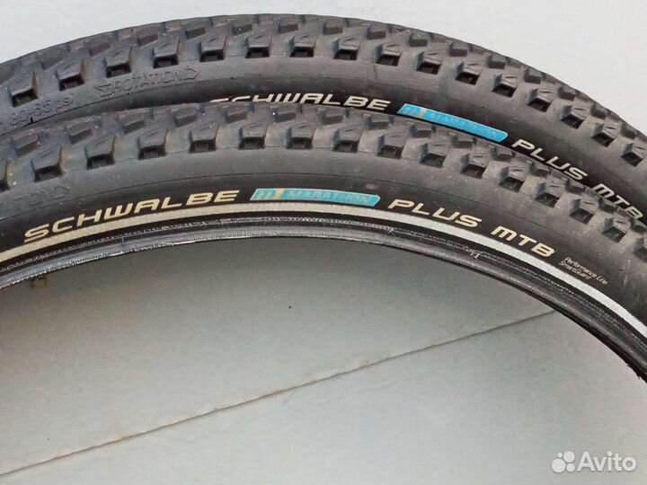 Пара Schwalbe Marathon Plus MTB 26x2.1