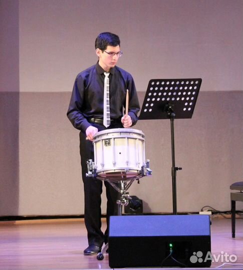 Уроки игры на ударных инструментах