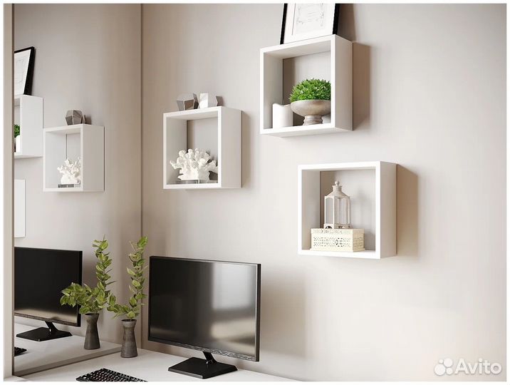 Квадратные полки