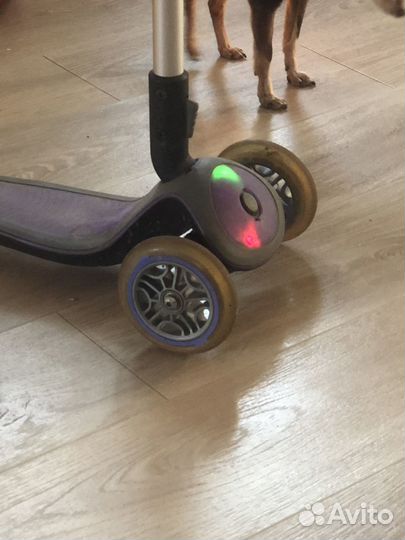 Самокат детский трехколесный бу