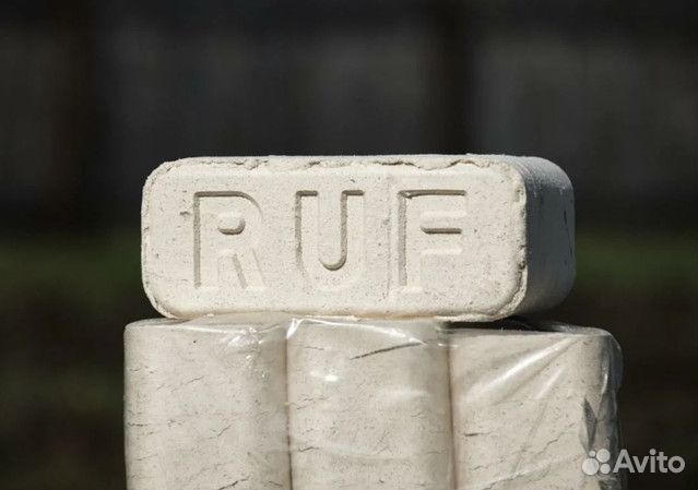 Топливные брикеты RUF березовая пыль