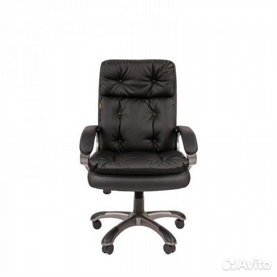 Офисное кресло Chairman 442 экопремиум, черное