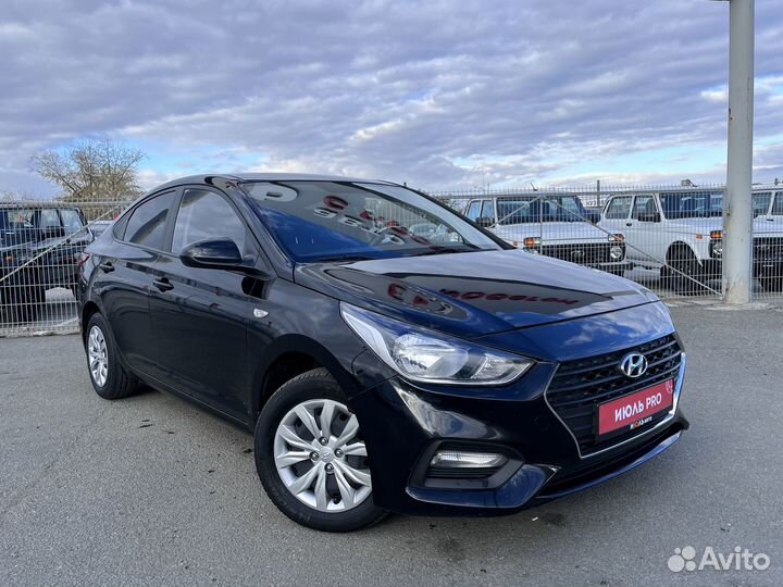 Hyundai Solaris 1.4 МТ, 2018, 95 248 км