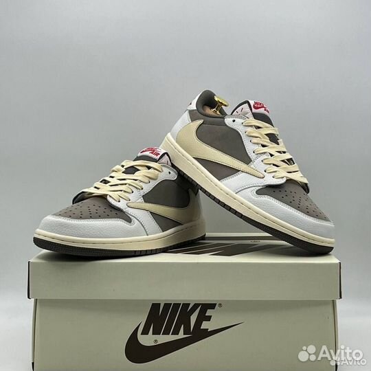 Кроссовки великаны Travis Scott & Nike Air Jordan