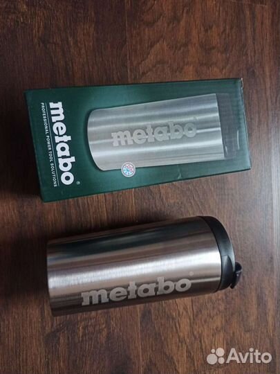 Metabo термокружка новая оригинал метабо