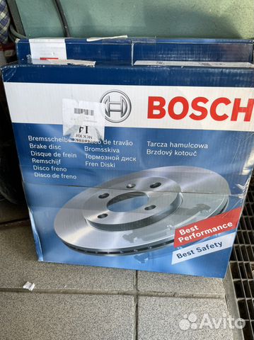 Тормозные передние диски bosch на infiniti купить в Москве Bosch 40206 ...