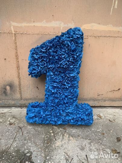 Цифра 1 на годик