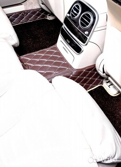 Автоковрики на Mercedes-Benz w222 2019г