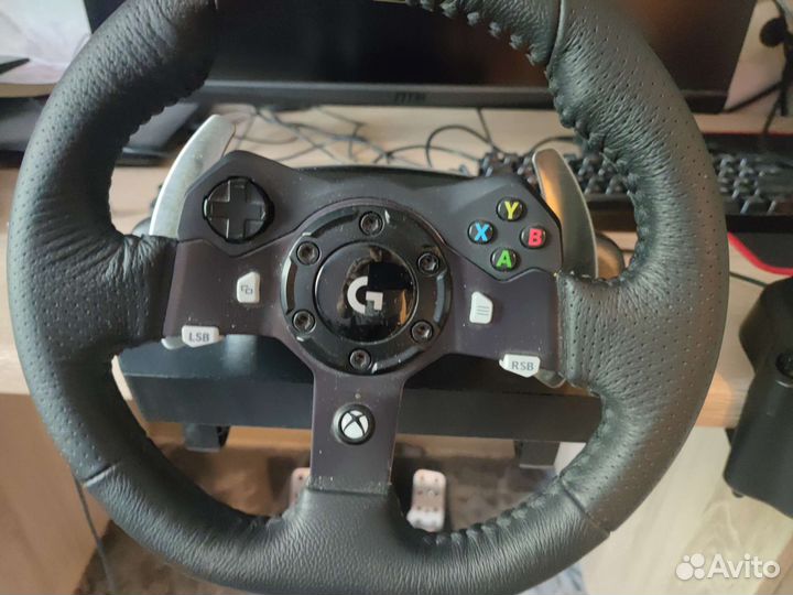 Игровой руль logitech g920