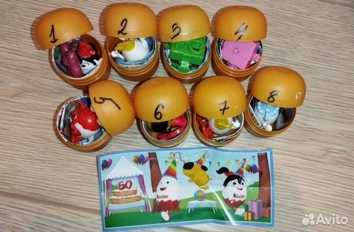 Серия Киндер сюрприз 