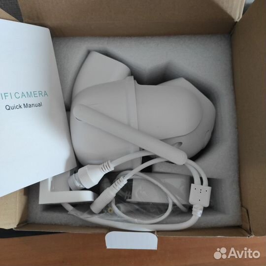 Камера видеонаблюдения двойная поворотная уличная