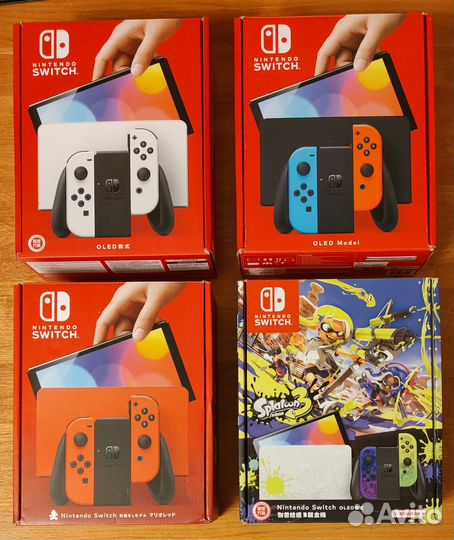 Nintendo Switch Oled + Прошивка + SDcard 256\512gb