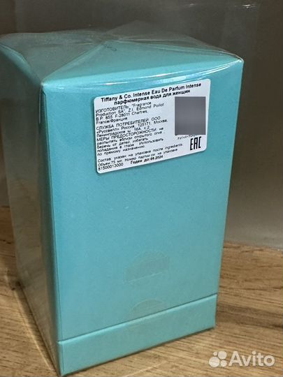 Туалетная вода tiffany&co