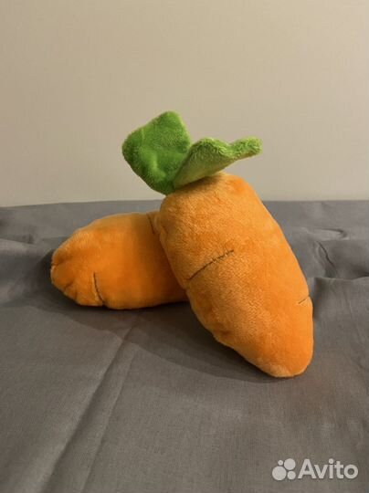 Морковка - Мягкая игрушка для собак