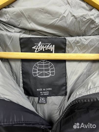 Пуховик Stussy oversize