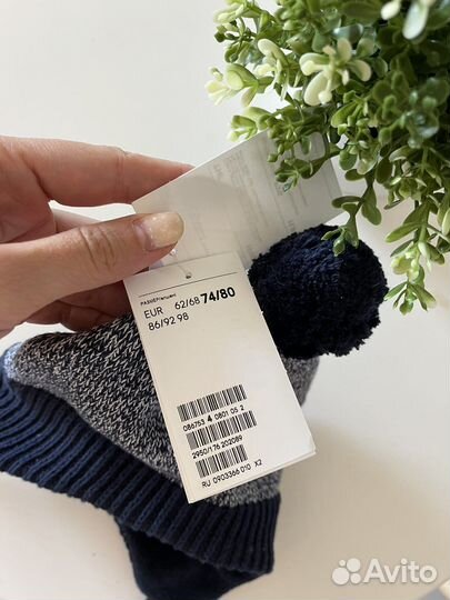 Новая шапочка для малыша H&m