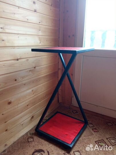 Полка лофт напольная