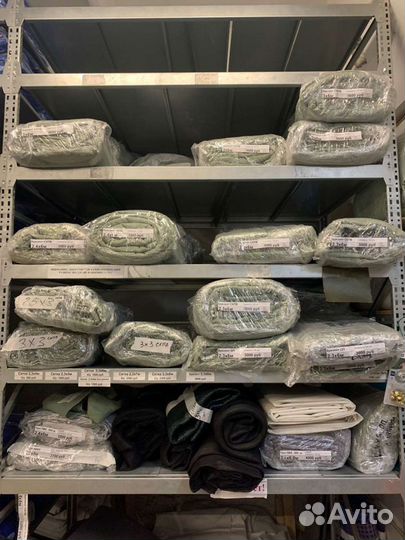 Брезентовые шторы и занавески