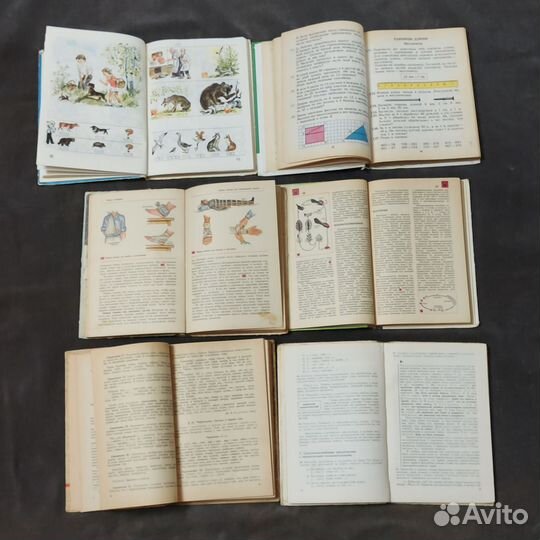 Учебники СССР (Азбука, Биология, Математика и др)