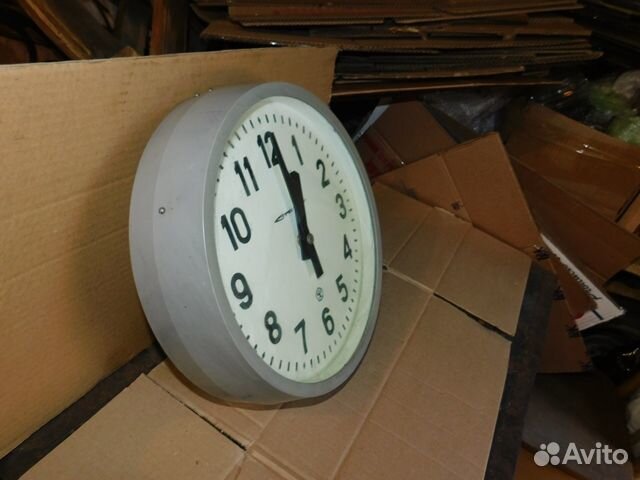 Электронные часы Янтарь заводской проходной СССР