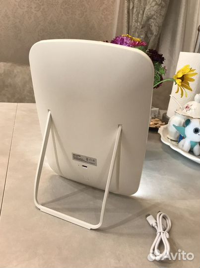 Led зеркало настольное