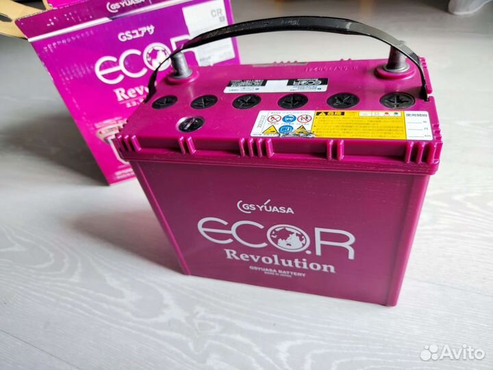 GS Yuasa ecor Revolution 50 Ач обр. 75B24L